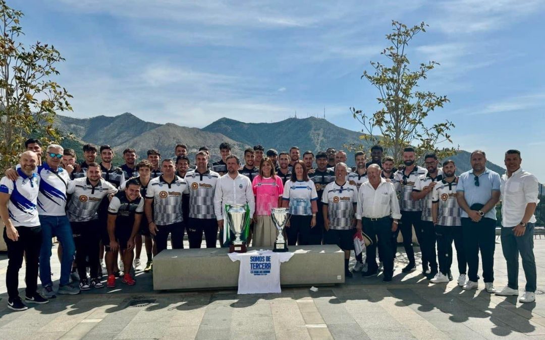 CP Mijas Las Lagunas Celebrado en el Ayuntamiento por su Ascenso a 3ª RFEF