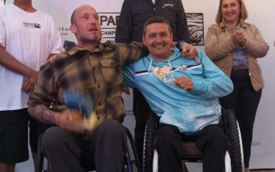 Antonio Guerrero, Subcampeón de España de Parasurf en el Campeonato Nacional en Nigrán