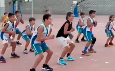 ¡Nuestro Minibasket Masculino ’12 y su Entrenadora se Preparan para la 11ª COPA COVAP! 🏀💪