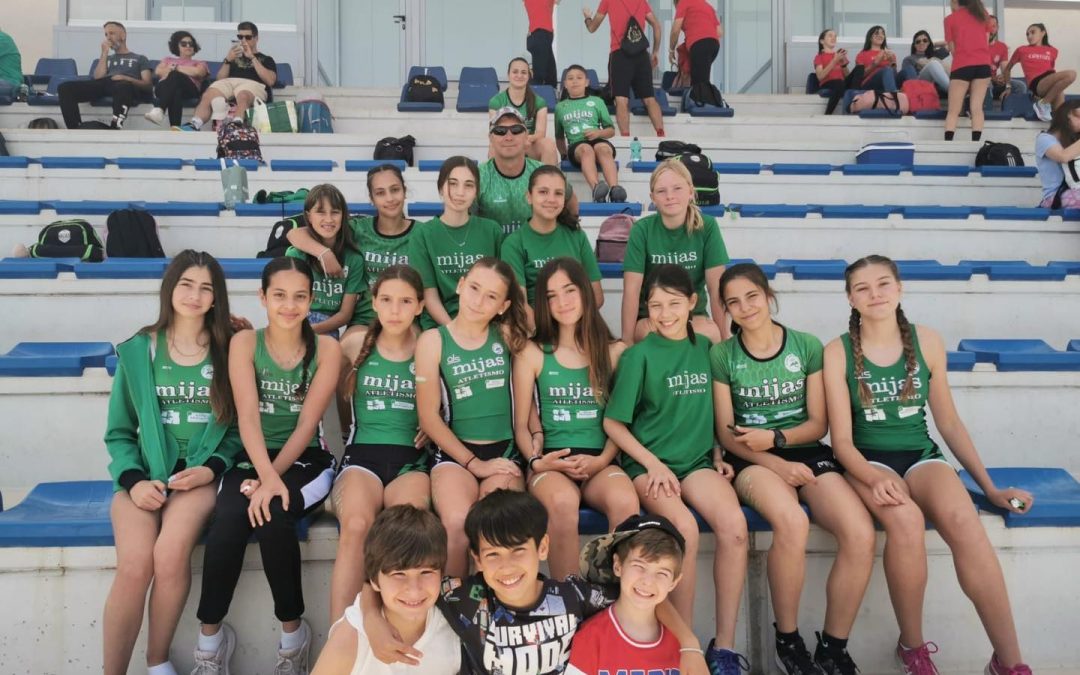 🏃🏻‍♀️Gran desempeño del Club Atletismo Mijas en el Campeonato de Andalucía por equipos Sub14