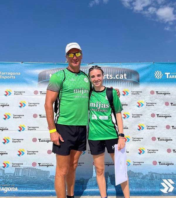 Éxitos del Club Atletismo Mijas en los Campeonatos de España: Cristina Bo, Alejandra Peláez y Maja Ida Andersson brillan en pista